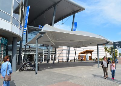 Texabri, abri de passage du Géant Casino d'Angers