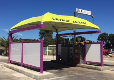 Texabri, abri de lavage sur-mesure