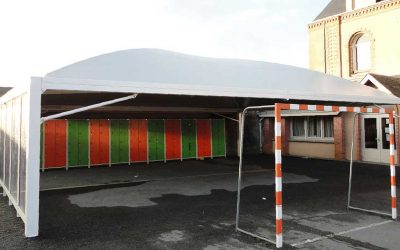 Le fabricant de préau Texabri sera présent au salon anglais « Education Show »